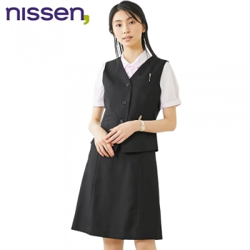 事務服セット nissen 無地（ブラック）