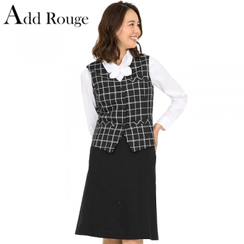 事務服セット Add Rouge ウィンドウペン（ブラック）
