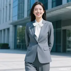 事務服コーディネート｜ジャケット＋パンツスタイル