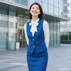 事務服コーディネート｜ベスト＋スカートスタイル