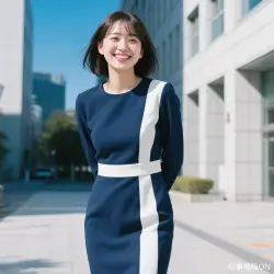 事務服コーディネート（ワンピーススタイル）