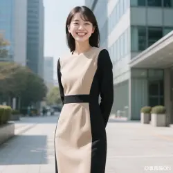 事務服コーディネート｜ワンピーススタイル