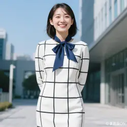事務服コーディネート｜ワンピーススタイル