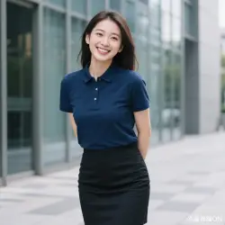 事務服コーディネート（ポロシャツスタイル）