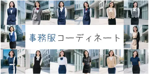 事務服コーディネート