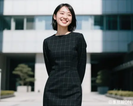 医療事務に人気の事務服スタイル(ワンピーススタイル)