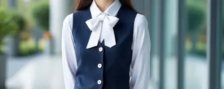 事務服ベスト柄の種類(無地)